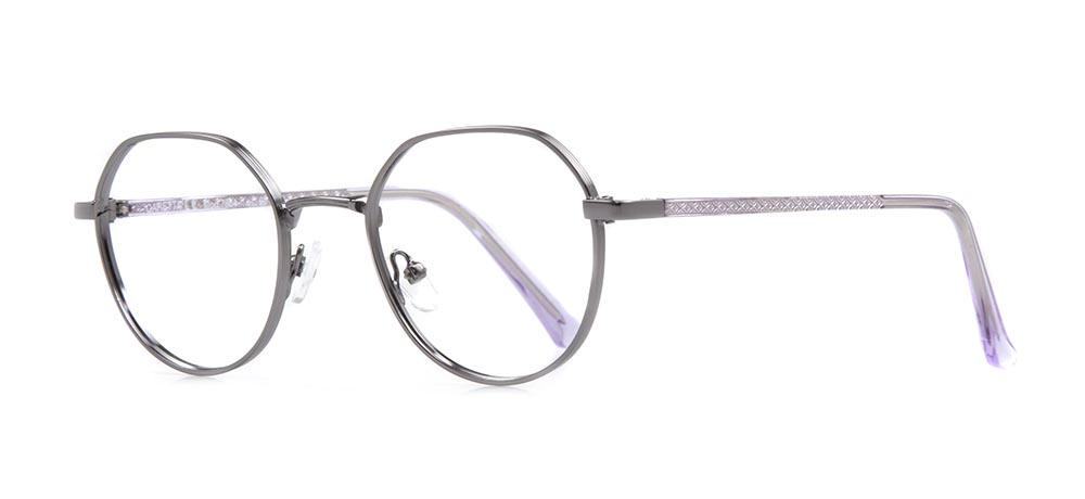 CARETTA Eyeglasses Teenage Woman Geometrical Full-Rimmed Metal Unfiltered CRTTA 7884-C.02